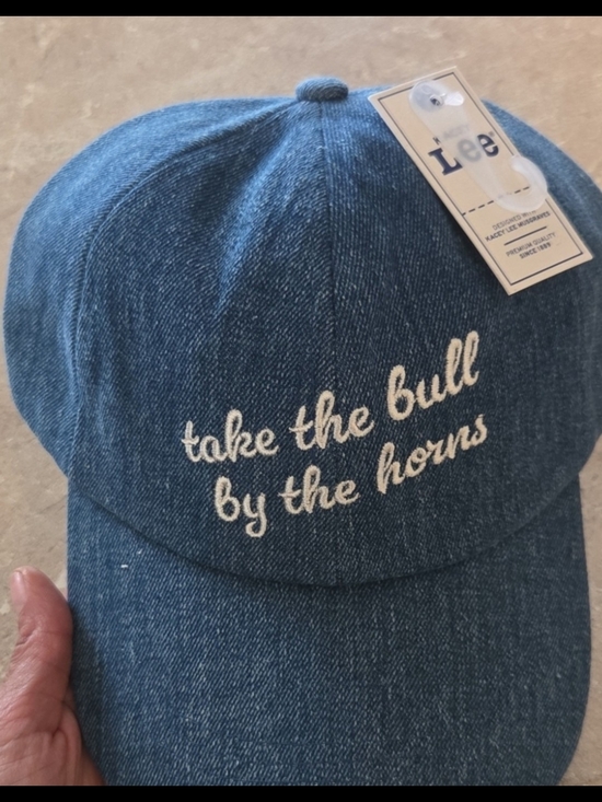 Lee Other - 2 Lee Denim Hats with White Script Embroidery